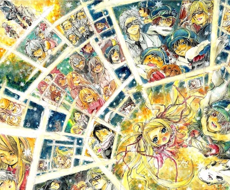 ココナラ最安 イラスト制作いたします 様々な絵柄対応します！オプションで商用、二次利用可◎ イメージ1