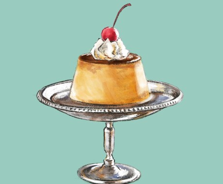商用◎！リアルで温かみのある食べ物イラスト描きます 水彩で描いたような温かみのある食べ物イラストをお描きします！ イメージ2