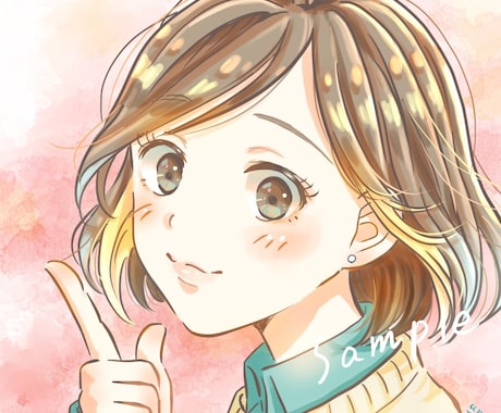 お手頃価格♪SNS等で使える可愛いイラスト描きます 個人様・企業様OK◎配信用やプレゼント用にもオススメです♪ イメージ1