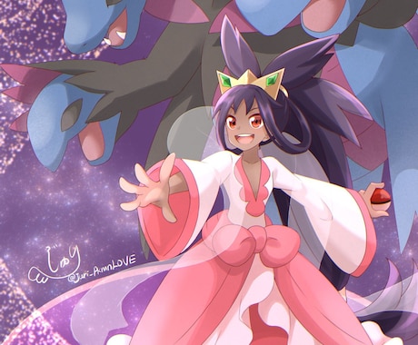 SNSアイコンその他イラスト制作させていただきます ミニキャラや動画使用用のイラスト製作なども承ります。 イメージ1