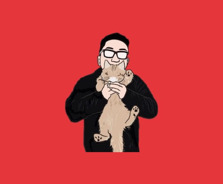 シュールでクセ！なんか気になる似顔絵、描きます ただの似顔絵じゃ物足りない？何度も見返したくなるイラスト イメージ2