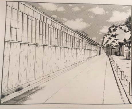漫画背景カットを描きます 人物に当てた背景をご要望の方、漫画背景です(^^) イメージ2