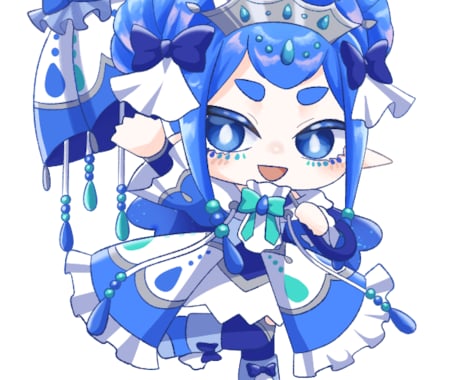 ミニキャライラスト作成します 雰囲気に合わせて可愛く描画します イメージ2