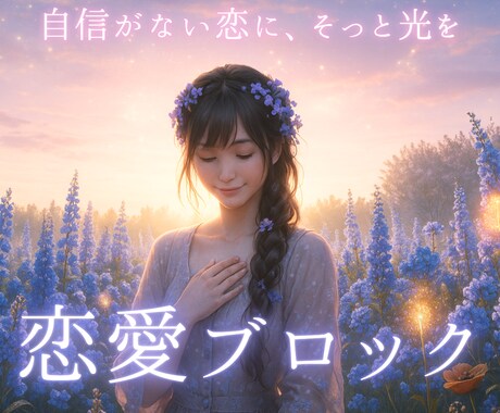 恋愛ブロック解除と傷ついた心を癒す月占いを届けます 自信がない恋心にそっと光を。 恋愛の自己肯定感に月の癒しを。 イメージ1