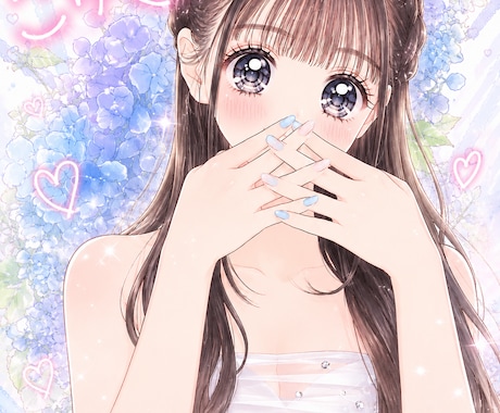 写真を可愛い漫画風イラストにします ❤︎あなただけの漫画風イラスト作成 ❤︎ イメージ1