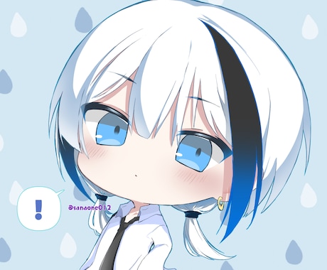 かわいいデフォルメアイコン・立ち絵描きます X、YouTube、Discordなど色んな用途で使用可能 イメージ1