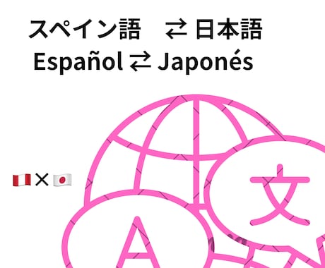 スペイン語⇄日本語の翻訳・通訳します スピード即対応、すぐ、安心丁寧、ネイティブ、自然 イメージ1