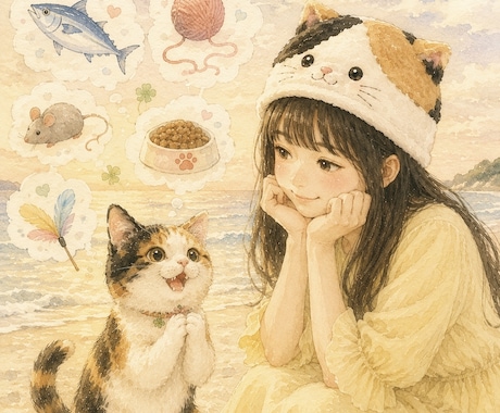 あなたの「好き」、ねこのみみでやさしくききます ちいさな声にも気づき、やわらかく受けとめてそっと寄り添います イメージ1