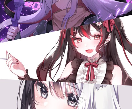 最短2日納品　イラスト全般承ります アイコン、MVイラスト、立ち絵、キービジュアル、挿絵など イメージ1