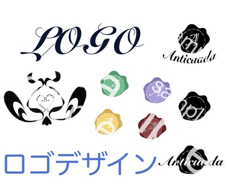 あなただけのオリジナルロゴお作りします ご希望に合わせたロゴを制作いたします。 イメージ1