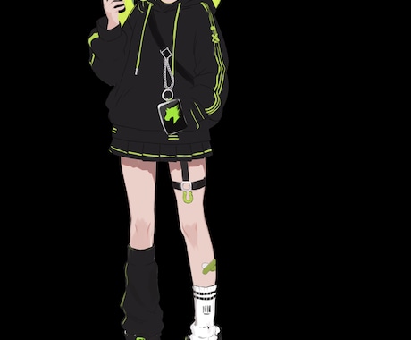 キャラデザ・立ち絵作成します 1からのキャラデザ作成やミニキャラも対応可能！ イメージ2