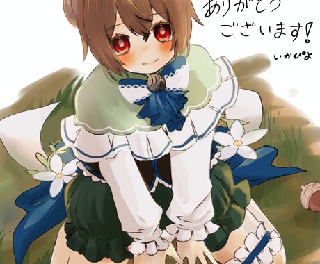 観賞用、アイコンやサムネ用のイラスト描きます 用途に応じて、ミニキャラから立ち絵までお描きできます！ イメージ2