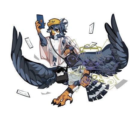 キャラクターイラストます 何でも描けます。ドラゴンが得意です。 イメージ2