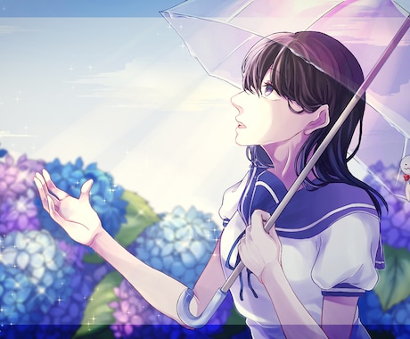 先着5名様！！SNS用アイコン、ヘッダー等描きます かわいいイラスト、きれいなイラスト描きます♪ イメージ2