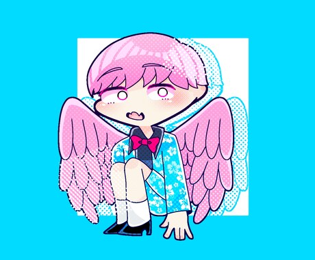 可愛いイラストを描きます ビビットでポップでモチモチな絵が得意です！ イメージ2