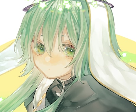アイコンイラスト描きます 厚塗りっぽい塗りでアイコン描きます！ イメージ1