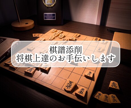 棋譜添削します 将棋歴10年以上の経験を生かし棋譜を解説、アドバイスします イメージ1