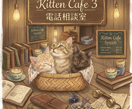 猫さんのようにそっと寄り添います 日々の心のモヤモヤに。何気ない夜のお話し相手・相談を承ります イメージ1