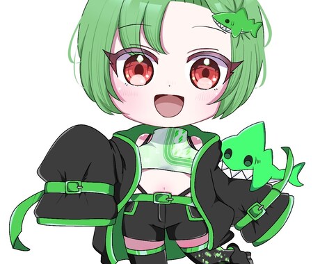 可愛すぎるミニキャラを描きます ころんと可愛いミニキャラで、あなたの魅力ぎゅっと詰めます イメージ2