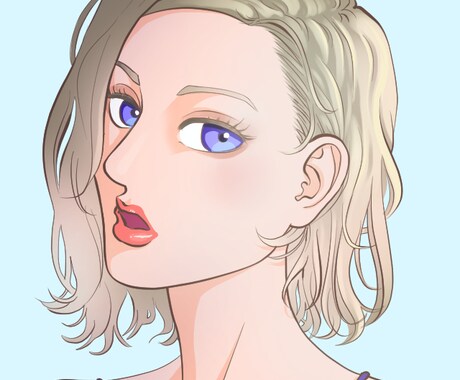 アイコン似顔絵 描きます あなたの個性を引き出した似顔絵でアイコン制作いたします。 イメージ1
