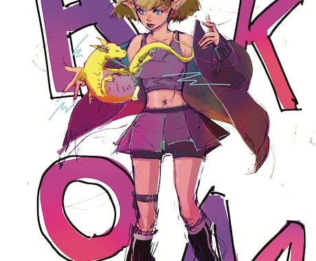 ポストカードイラストを製作します イメージ1