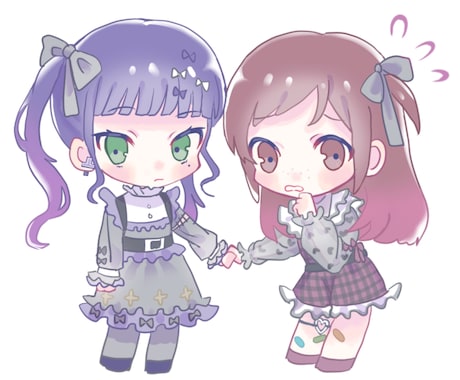 可愛いミニキャラを描きます 動画やアイコン等自由にお使いできます イメージ1