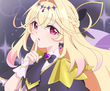 魅力的なバストアップイラスト描きます 生き生きしたアニメ塗りイラスト! イメージ2