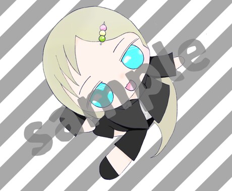 SNS用のオリジナルデフォルメアイコンを制作します 様々なポーズの可愛らしいSNSアイコンをお描きします！ イメージ2