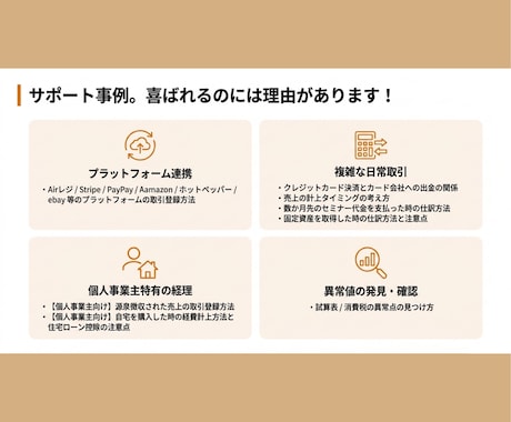 MF会計の使い方を公認会計士がレクチャーいたします 確定申告（消費税含む）もお任せください！ イメージ2