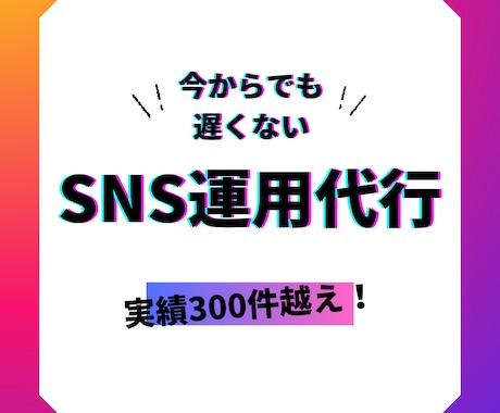 各種SNSに精通しているプロチームがコンサルします コンサル及び運用実績300件超え！ イメージ1