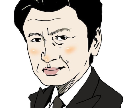 自由に使える似顔絵かきます あなたの顔を名刺、アイコン、記念日、年賀状に。 イメージ2