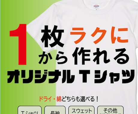 オリジナルTシャツを作成します ご要望にお応えできるようにお客様とのやり取りを心がけています イメージ1