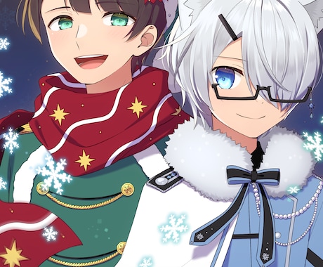 ソシャゲ風のキャラの個性が引き立つイラスト描きます 少しリッチなネットプリントやグッズに！立ち絵利用も可◎ イメージ2