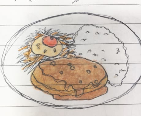 おいしいイラスト2点お描きします メニュー表などにお料理、スイーツのイラストはいかがですか？ イメージ2