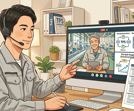 うちの現場ならどうする？を一緒に考えます 【TPS(トヨタ生産方式)の導入相談】自社流の改善の進め方 イメージ1