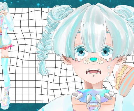 キャラクターデザイン制作します 可愛いからかっこいいまでなんでも描きます イメージ2