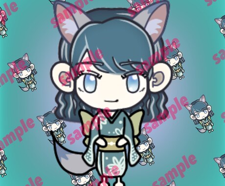 あなただけの『オリジナルキャラクター』つくります アイコンなどに使える『オリジナルキャラ』をつくりませんか? イメージ2