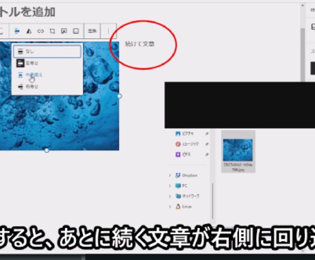 字幕＆ナレーション付き動画を作ります 字幕＆ナレーション付き動画を作ります イメージ1