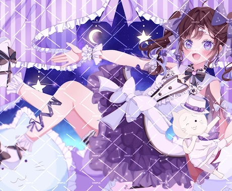 今だけ激安！？可愛い一枚絵描きます SNS映え間違い無しの透明感溢れるイラストをあなたに！ イメージ2