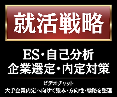 60分のビデオチャットで就活全体を整理します 超大手メディア社員×修士キャリアコンサルタントの指導 イメージ1