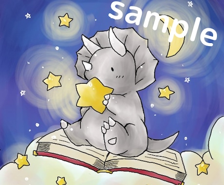 ほんわか動物のイラスト作成します 絵本の中から飛び出してきたようなイラストを目指しています イメージ2