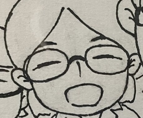 手描き＆ゆるめな画風の似顔絵を描きます イメージ1