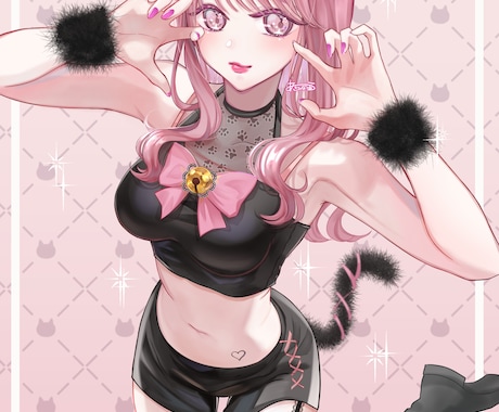 大人可愛い♡爽やかなイラスト描きます 動画サムネイル・配信用イラスト・一枚絵・SNSアイコンなど イメージ2