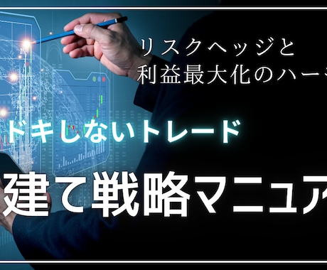 両建て戦略マニュアル販売します 予想しない・ドキドキしないFXトレード／両建て戦略マニュアル