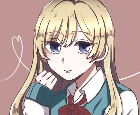 アイコンやイラストなど作成します 絵の雰囲気をお選び頂けます！お気軽にご相談ください✧︎*。 イメージ2