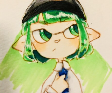 あなたの代わりに描かせて頂きます 絵を描くことに自信のない方や、好きなキャラを描いてほしい イメージ1
