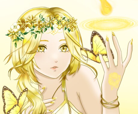 綺麗で美しい絵を描きます 透明感あるイラスト・綺麗なイラストを描くのが得意 イメージ2