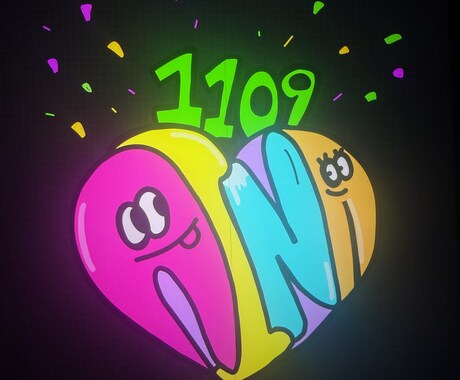 ポップなイラストを描いてます 個性の強いキャラクターを描きます イメージ2