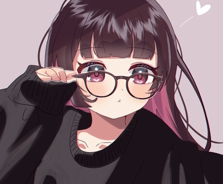 可愛いアイコン描かせていただきます きらきら高クオリティのイラスト！ イメージ2