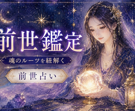 モニター価格。あなたの魂の記憶を紐解きます あなたの魂が持つ前世の記憶をタロットで呼び覚まします。 イメージ1